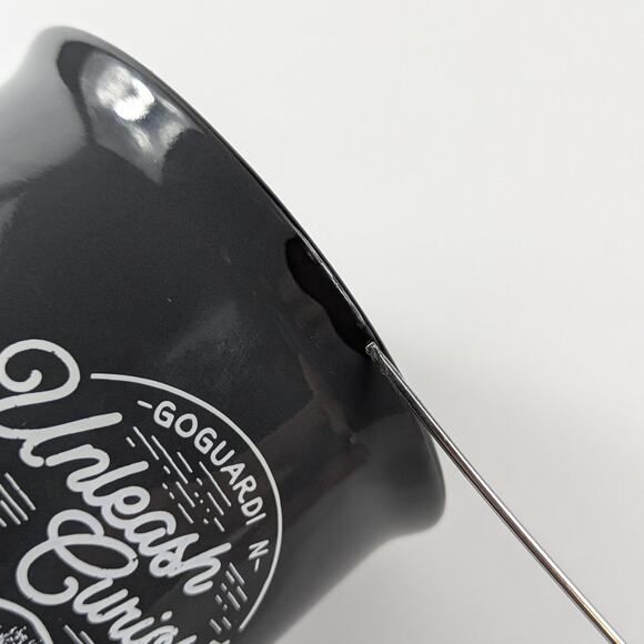 Goguardian Enamel Coffee Mug El Segundo California Unleash Curiousity Raccoon - Picture 8 of 14